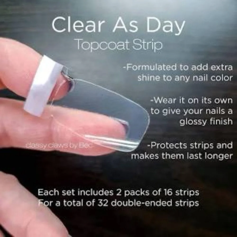 Color Street Clear As Day Nail Strips